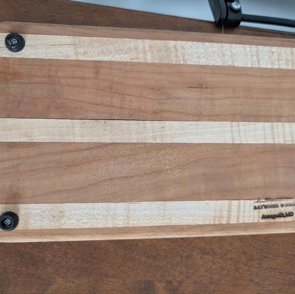 Baywoods Woodshop Handcrafted Artisan Wooden Cheese Slicer with Wire - Picture 6 of 6